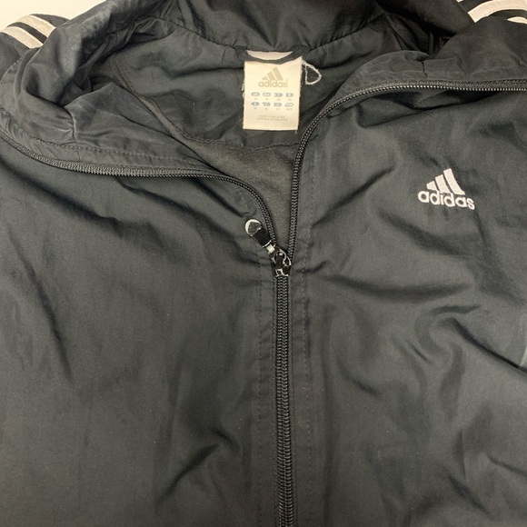 black adidas windbreaker - Picture 1 of 2